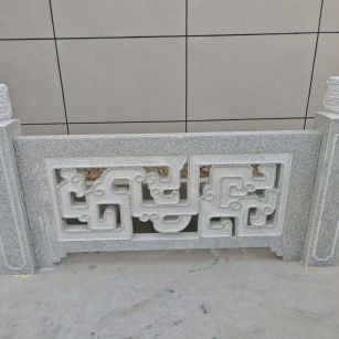 宁德芝麻白河道栏杆 桥栏杆