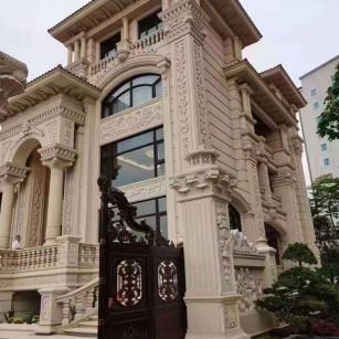 宁德黄金麻别墅外墙异形定制