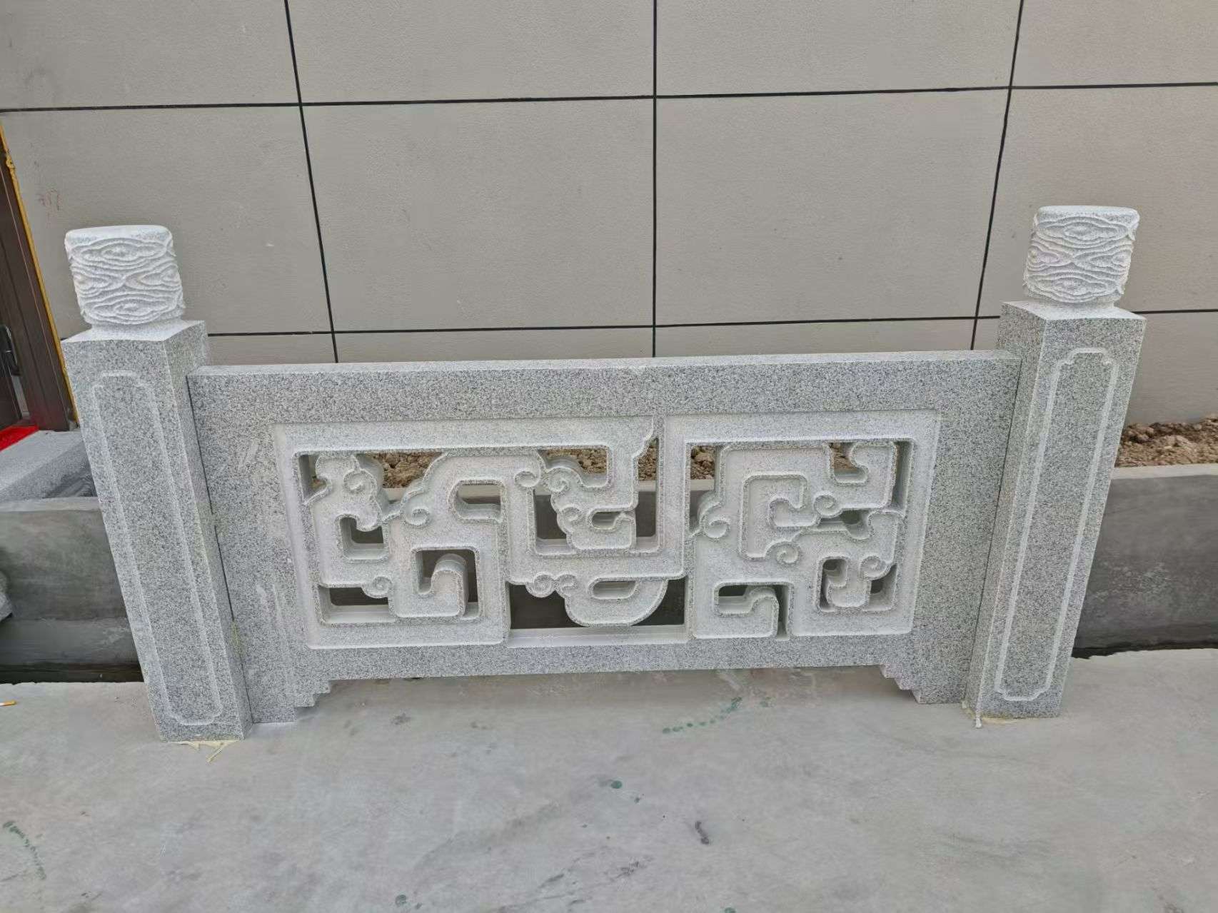 宁德芝麻白河道栏杆 桥栏杆