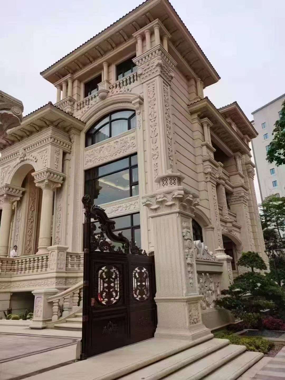 宁德黄金麻别墅外墙异形定制