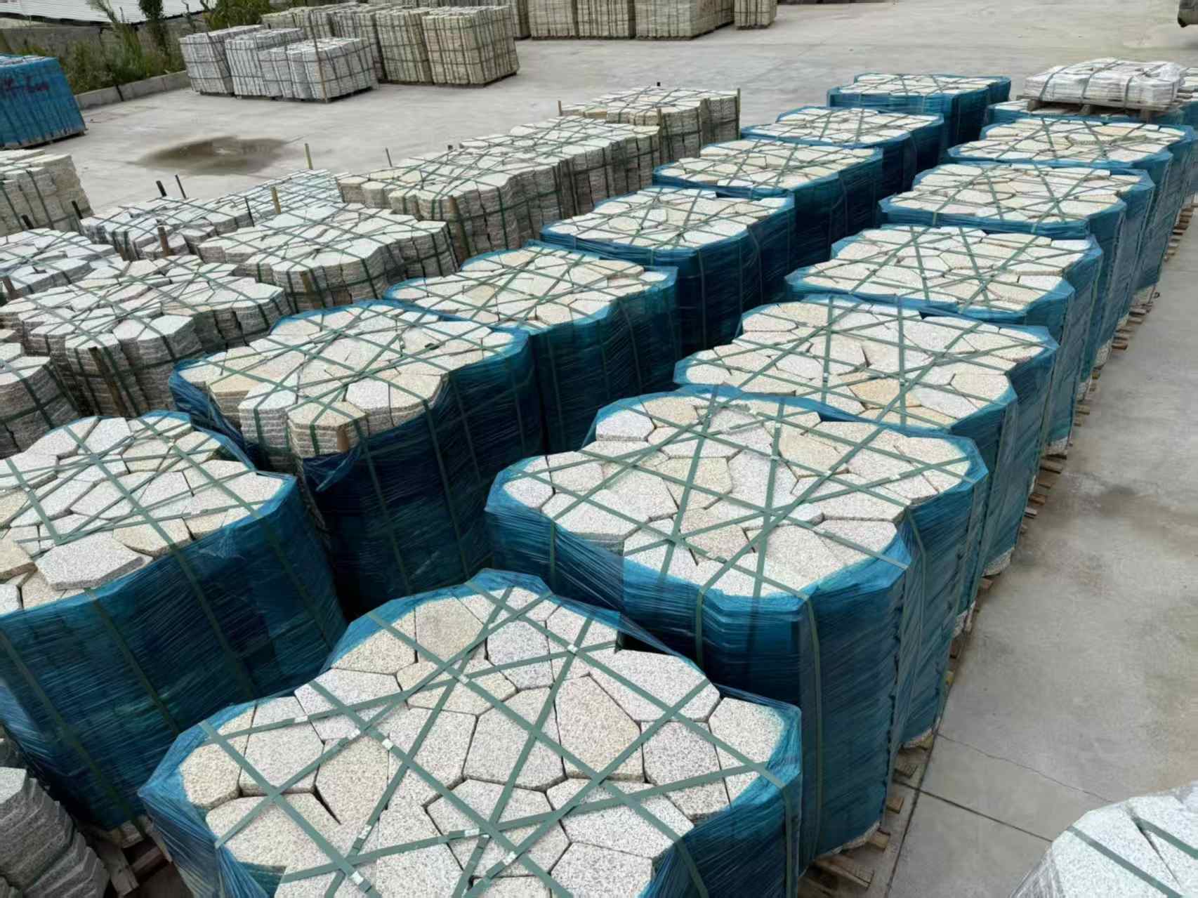 宁德黄金麻冰裂纹 碎拼