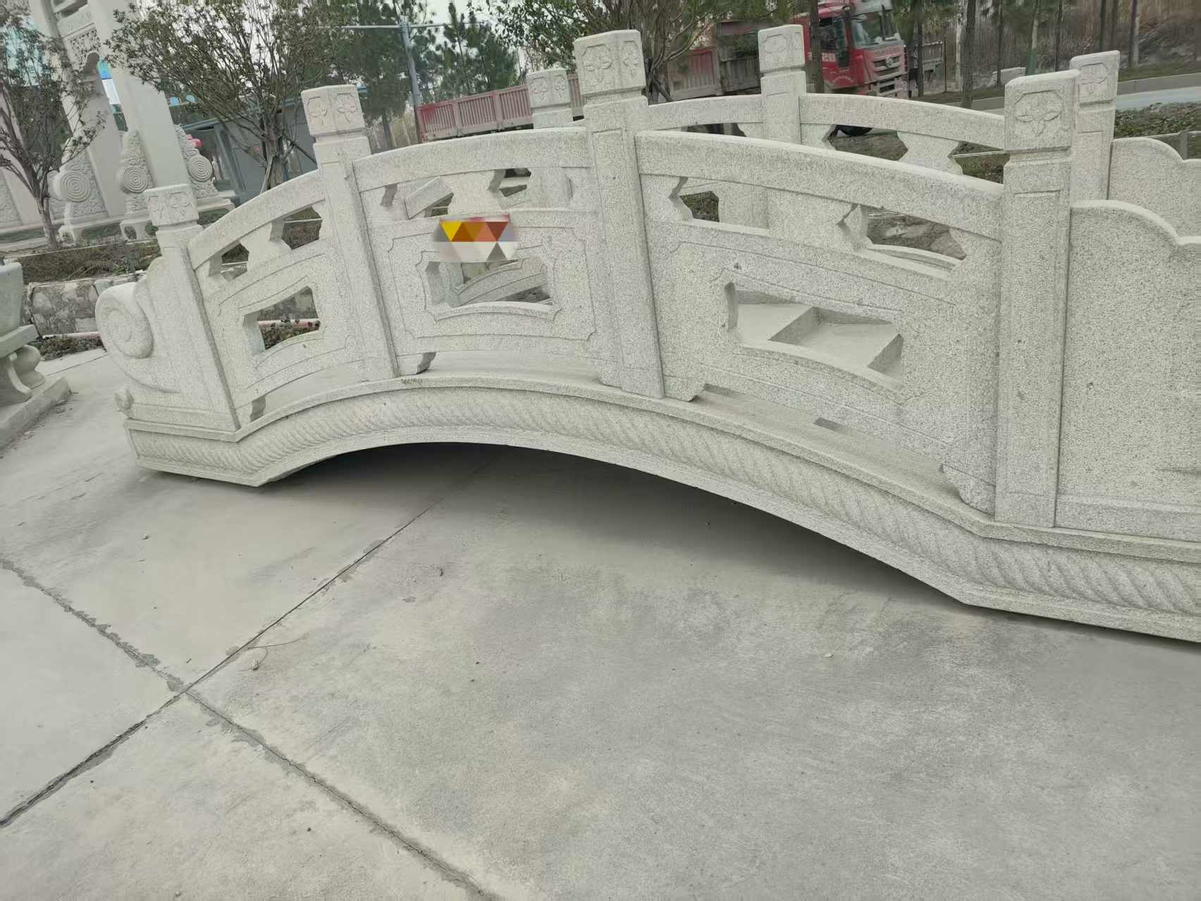 宁德芝麻白拱桥，石桥